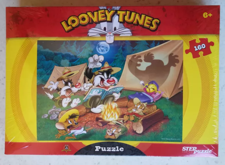 Dėlionė  Puzzle 160 “Beprotiškos melodijos” / 160 Puzzle Looney Tunes - Warner Bros.