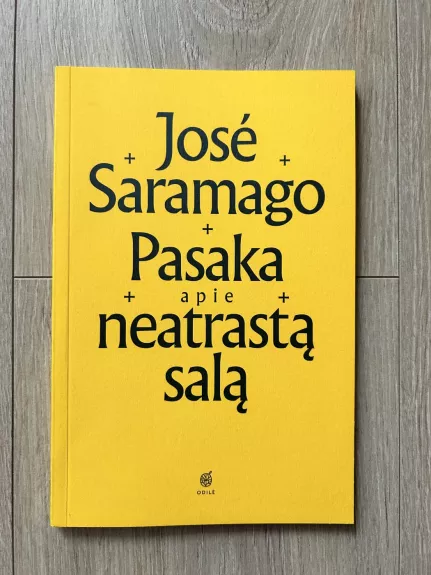 Pasaka apie neatrastą salą - Jose Saramago, knyga