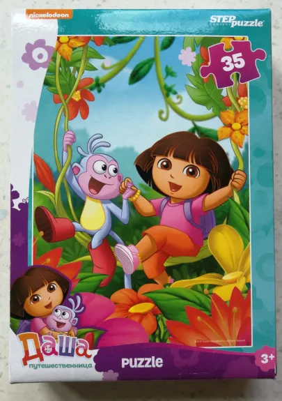 Dėlionė Puzzle 35 “Smalsutė Dora” / 35 Puzzle Dora the Explorer