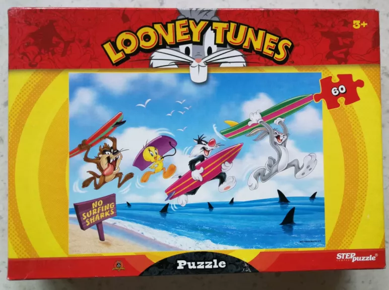 Dėlionė Puzzle 60 “Beprotiškos melodijos” / 60 Puzzle Looney Tuns