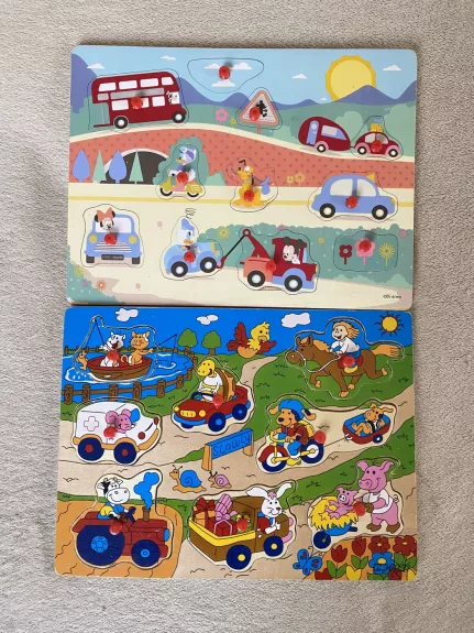 Medinės dėlionės - , stalo žaidimas