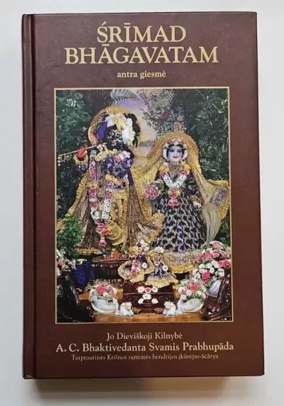 Srimad Bhagavatam antra giesme - A. C. Bhaktivedanta Svamis Prabhupada, knyga