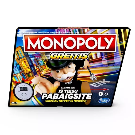 “Monopoly Greitis”, 8+ - , stalo žaidimas 1