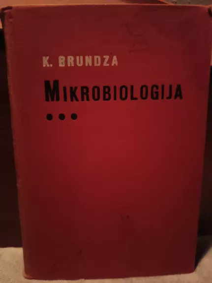 Mikrobiologija - K. Brundza, knyga