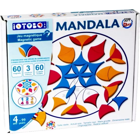 Magnetinis žaidimas "Mandala", 4+ - , stalo žaidimas 1