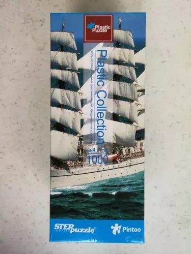 Plastikinė dėlionė Puzzle 1000 "Burlaivis Nippon Maru II"/ 1000 Plastic Puzzle Pintoo Sailing ship Nippon Maru II - , stalo žaidimas 1