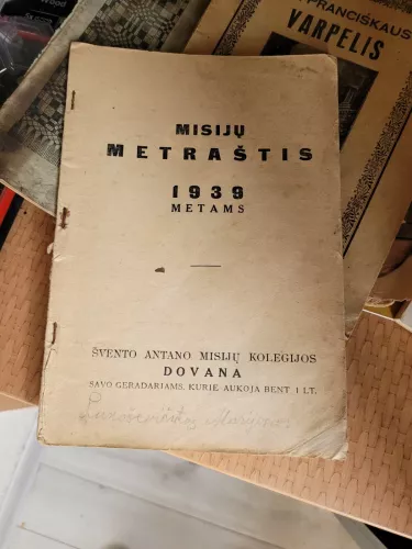 Misijų metraštis 1938 - Autorių Kolektyvas, knyga