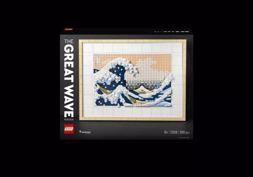 31208 | LEGO® Art Hokusajis – „Didžioji banga“ - , stalo žaidimas 1