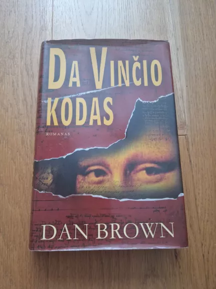 Da Vinčio kodas - Dan Brown, knyga