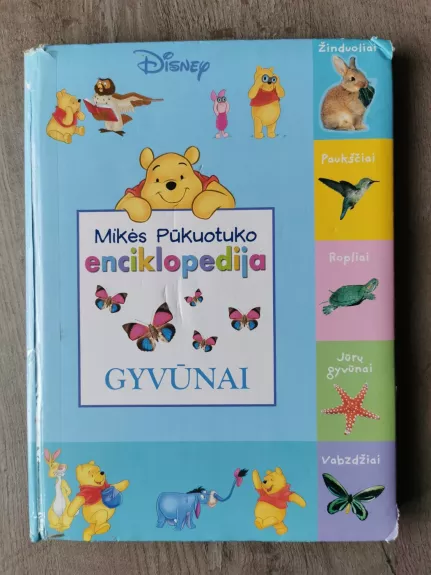 Mikės Pukuotuko enciklopedija  gyvūnai - Autorių Kolektyvas, knyga 1