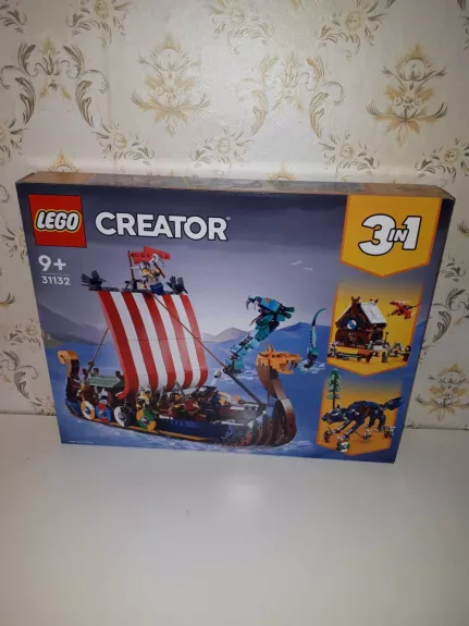 Lego 31132: Viking Ship and the Midgard Serpent - , stalo žaidimas 1