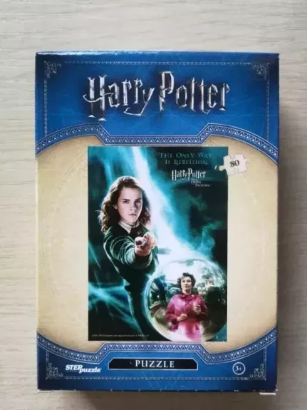 Dėlionė Puzzle 80 "Haris Poteris" /6/ 80 Puzzle Warner Bros. Harry Potter - , stalo žaidimas