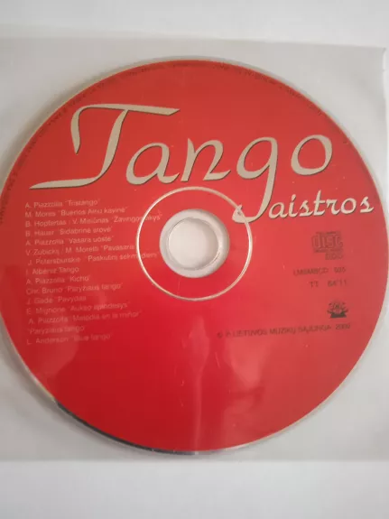 Tango aistros - įvairūs, plokštelė