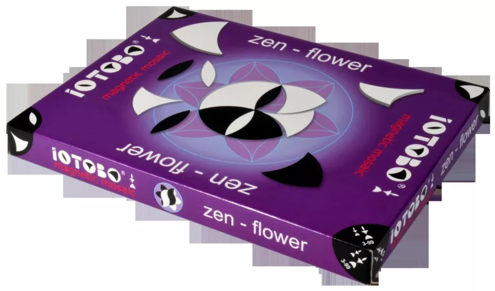 Magnetinis žaidimas "Mandala Zen gėlė", 3+