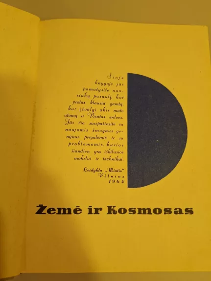 Žemė ir kosmosas 6 tomas