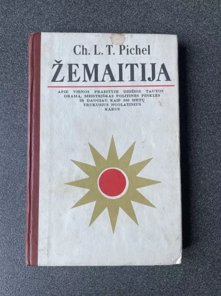 Žemaitija - C. L. T. Pichel, knyga