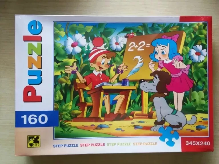 Dėlionė Puzzle 160 “Buratinas” / 160 Puzzle Pinocchio Buratino