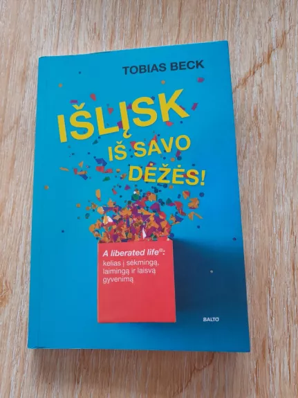 Išlįsk iš savo dėžės - Tobias Beck, knyga