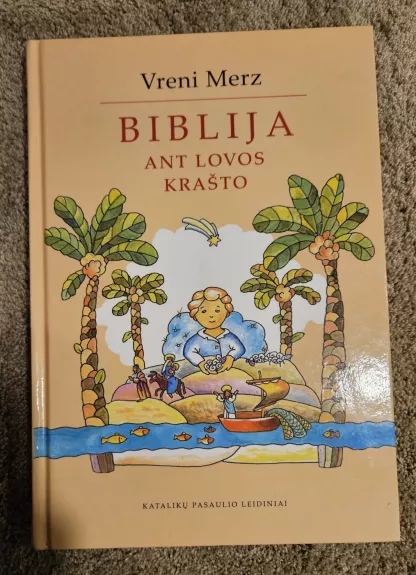 Biblija ant lovos krasto