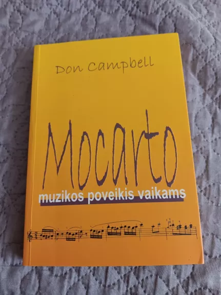 Mocarto muzikos poveikis vaikams - Don Campbell, knyga