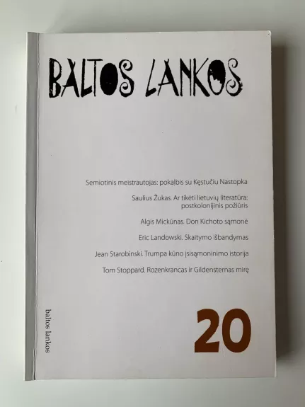 Baltos lankos, 2005 m., Nr. 20 - Autorių Kolektyvas, knyga