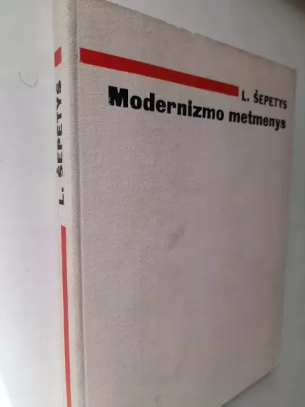 Modernizmo metmenys: tapyba - Lionginas Šepetys, knyga