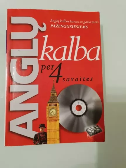 Anglų kalba per 4 savaites - Danguolė Straižienė, knyga