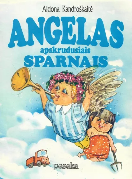Angelas apskrudusiais sparnais