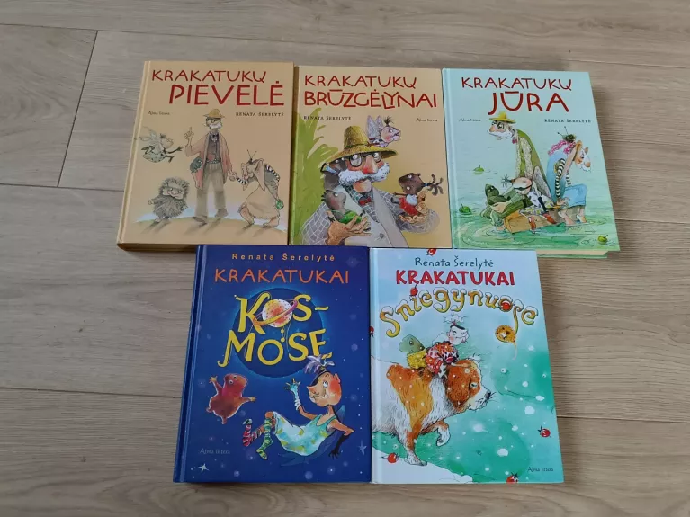 Krakatukų ciklo knygos - Renata Šerelytė, knyga 1