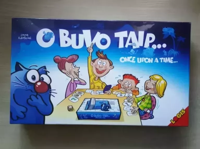 Stalo žaidimas Logis "O buvo taip" /  Board game Once there was / Bretspiel Erzähl doch mal...