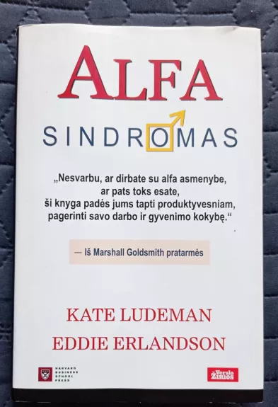 Alfa sindromas - Kate Ludeman, Eddie  Erlandson, knyga