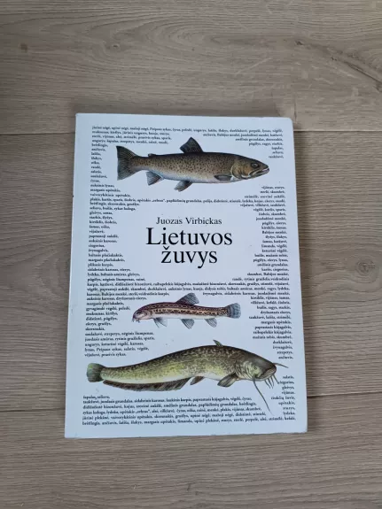Lietuvos žuvys - Juozas Virbickas, knyga