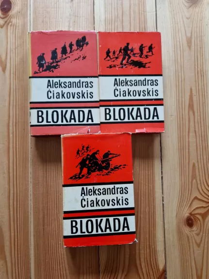 Blokada (5 tomai,3 knygos) - Aleksandras Čiakovskis, knyga