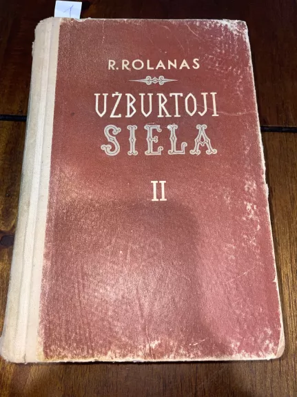 Užburtoji siela II - Romenas Rolanas, knyga