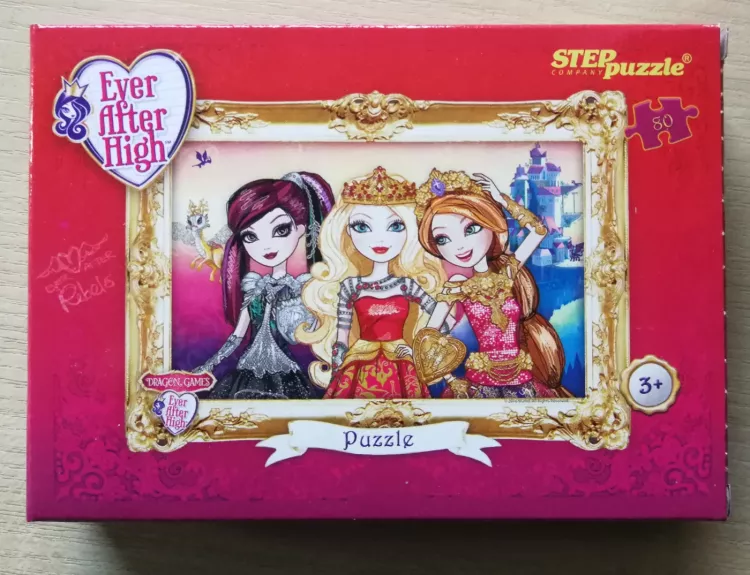 Dėlionė Puzzle 80 "Ever After High" /5/ 80 Puzzle Ever After High. Dragon games
