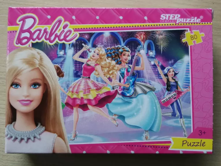 Dėlionė Puzzle 80 "Barbė" /2/ 80 Puzzle Barbie