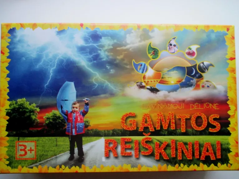 „Gamtos reiškiniai“, 3+ - , stalo žaidimas 1