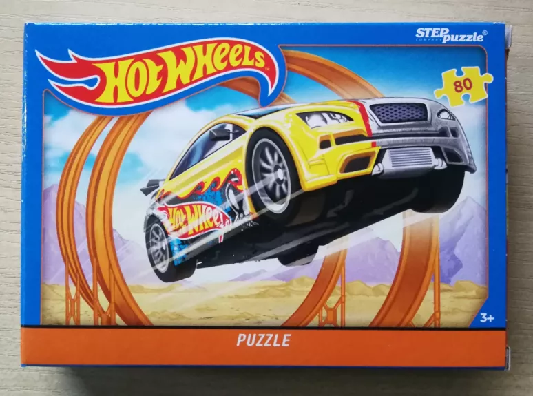 Dėlionė Puzzle 80 "Hot Wheels" /7/ 80 Puzzle Hot Wheels