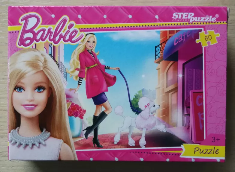 Dėlionė Puzzle 80 "Barbė" /3/ 80 Puzzle Barbie