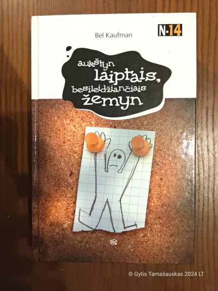 Aukštyn laiptais, besileidžiančiais žemyn