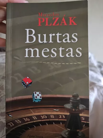 Burtas mestas - Miroslav Plzak, knyga
