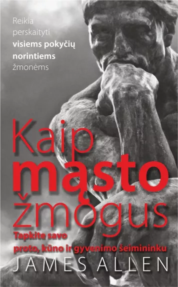 kaip mąsto žmogus - James Allen, knyga