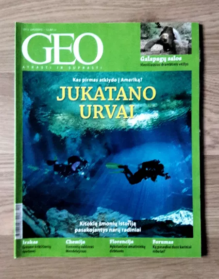 GEO Jukatano urvai 2012/12 - Autorių Kolektyvas, knyga