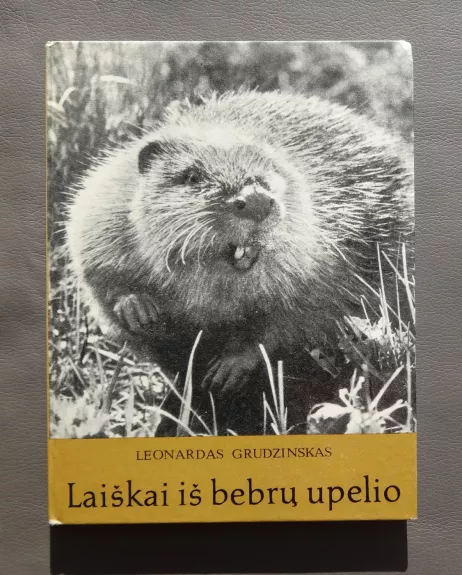 Laiškai iš bebrų upelio - Leonardas Grudzinskas, knyga