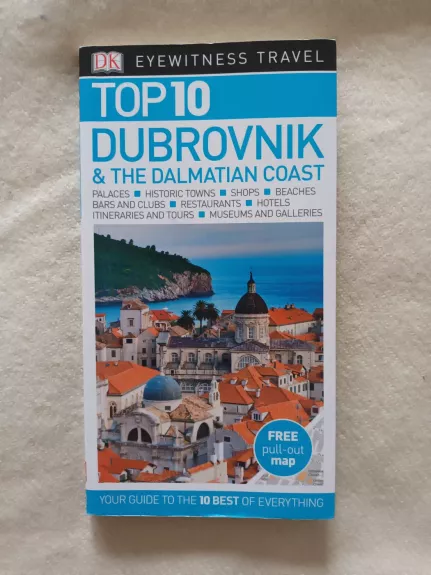 DK Eyewitness TOP 10 Dubrovnik & the Dalmatian Coast - DK Eyewitness, knyga 1