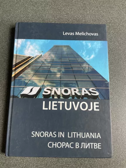 Snoras Lietuvoje - Levas Melichovas, knyga