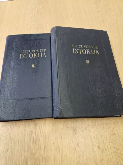 LIETUVOS TSR ISTORIJA I ir II tomai