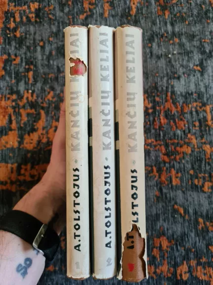 Kančių keliai (3 tomai)