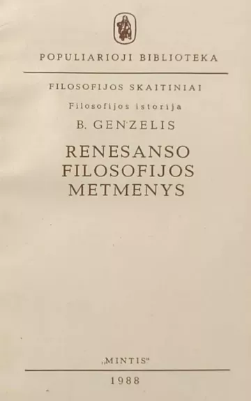 Renesanso filosofijos metmenys