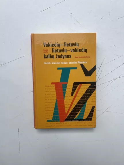 Vokiečių-lietuvių lietuvių-vokiečių kalbų žodynas - Vilija Mačienė, knyga